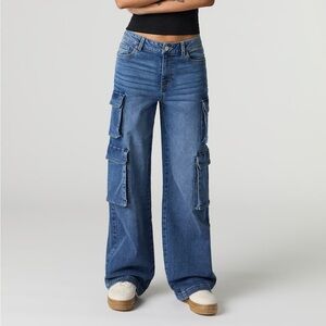 SOLD Straight Leg Cargo Jeans